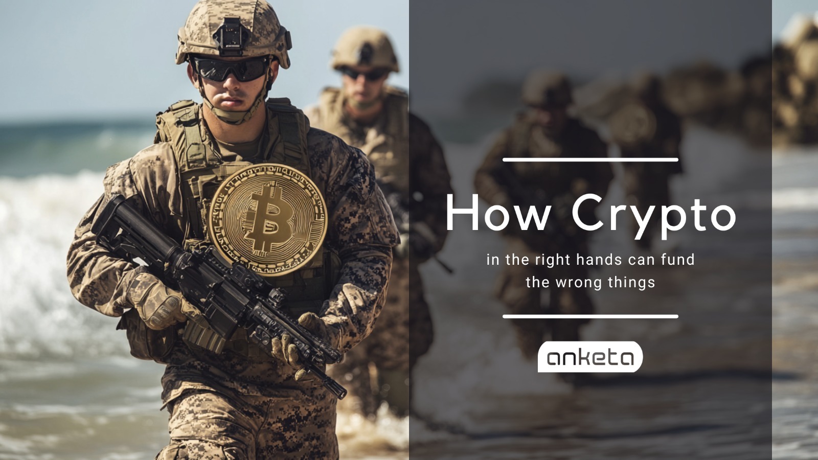 How crypto in the right hands can fund wrongs? - Anketa Social Survey Platform